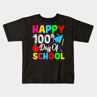 Student Teacher 100 Days Of School Kids T-Shirt